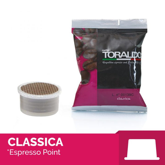Caffè Toraldo 100 Capsule Compatibili Point Miscela Classica