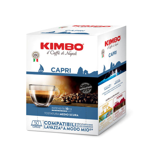 Kimbo Miscela Capri 50 Capsule Compatibili Lavazza A Modo Mio