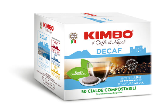 Kimbo Decaffeinato 50 Cialde