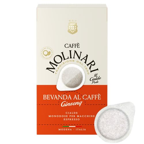 Caffe' KE' Molinari aromatizzato al Ginseng 18 cialde