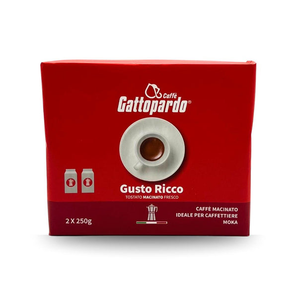 Caffè Macinato Gattopardo Gusto Ricco 2x250gr