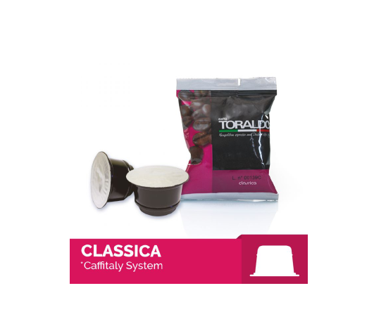 Caffè Toraldo 100 Capsule Compatibili Caffitaly Miscela Classica