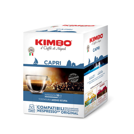 Kimbo Miscela Capri 50 Capsule Compatibili Nespresso