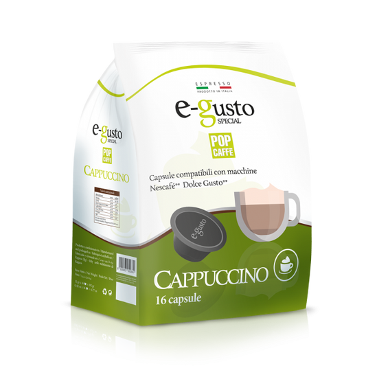 Nescafe Dolcegusto bevanda Cappuccino pop caffe 64 capsule