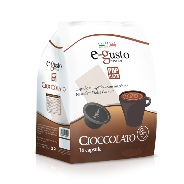 Pop Caffè Compatibile Nescafè Dolcegusto Cioccolato 64 capsule