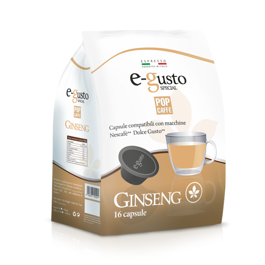 Nescafe Dolcegusto bevanda Ginseng pop caffe 64 capsule