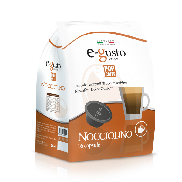 Nescafe Dolcegusto bevanda Nocciolino pop caffe 64 capsule