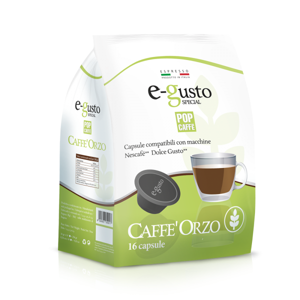 Nescafe Dolcegusto bevanda Orzo pop caffe 64 capsule