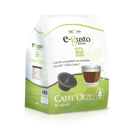 Nescafe Dolcegusto bevanda Orzo pop caffe 96 capsule
