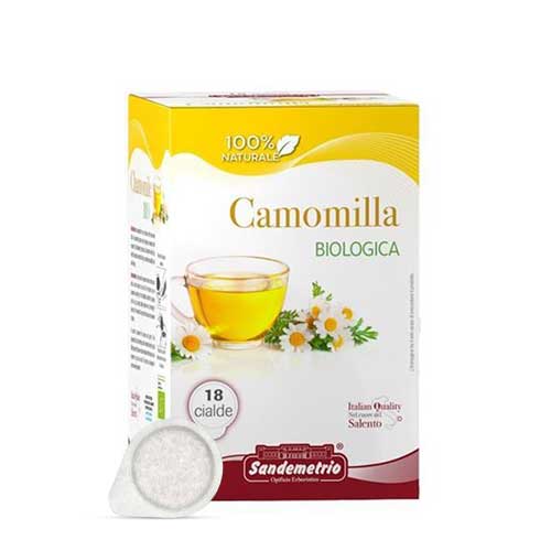 Tisane Sandemetrio Camomilla Biologico 36 cialde