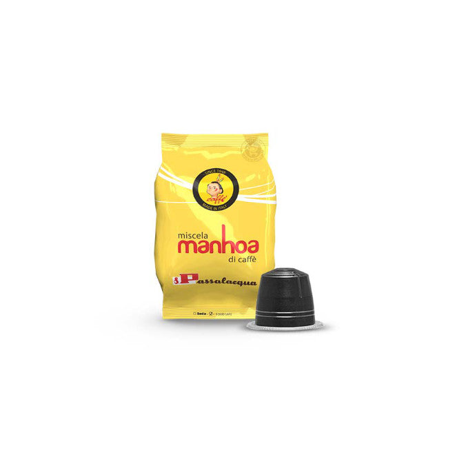 Passalacqua Miscela Manhoa Compatibili Nespresso 100 capsule