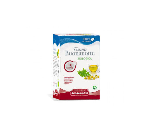 Tisane Sandemetrio Buonanotte Biologico 72 cialde