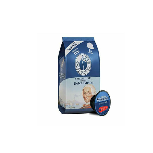 Caffè Borbone miscela blu compatibile Dolcegusto 90 capsule