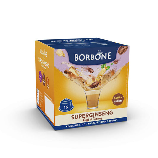 Borbone Superginseng Bevanda Compatibile Nescafè Dolcegusto 64 capsule