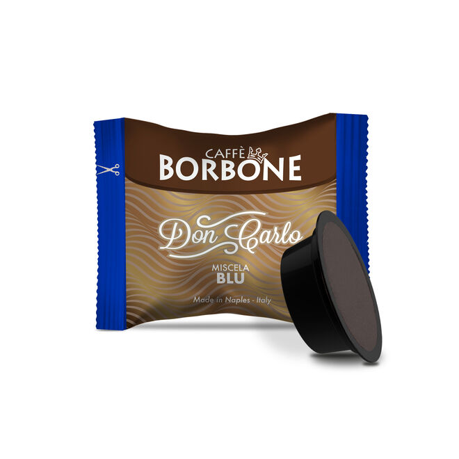 Borbone Don Carlo Miscela Blu compatibile Lavazza a Modo Mio 50 capsule