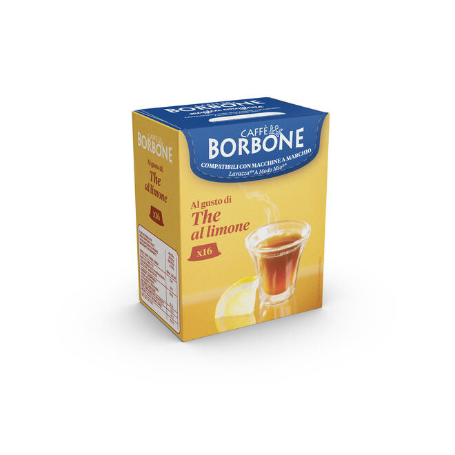 Borbone The Limone 100% Bevanda Compatibile Lavazza a modo mio 64 capsule